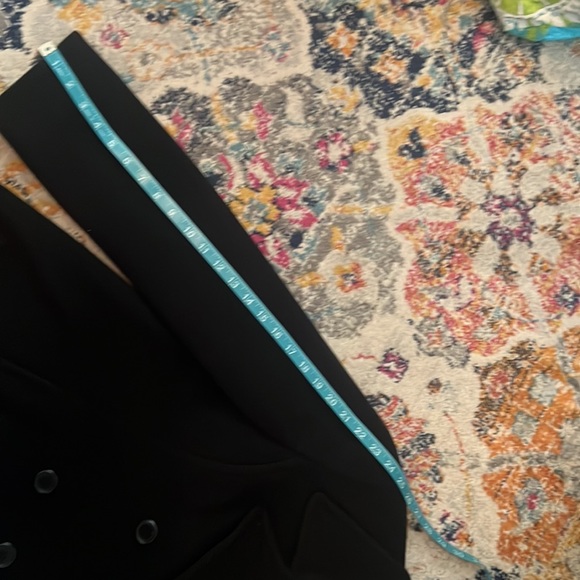 Black Pea Coat - Picture 7 of 8